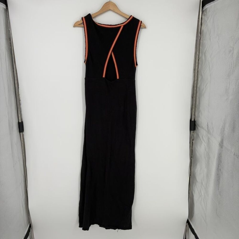 Free People Open-Back Maxi Dress. - Picture 1 of 4
